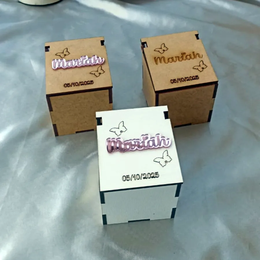 Lembrancinha de aniversário personalizado La Bella Laser