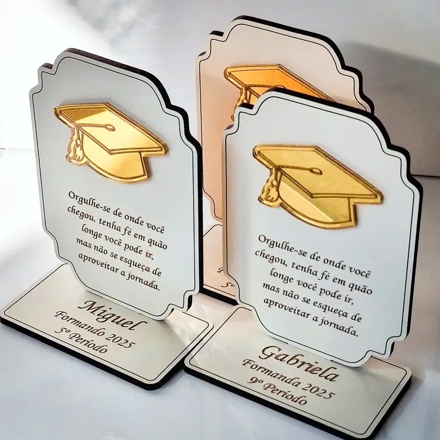 Lembrancinha de formatura personalizado La Bella Laser