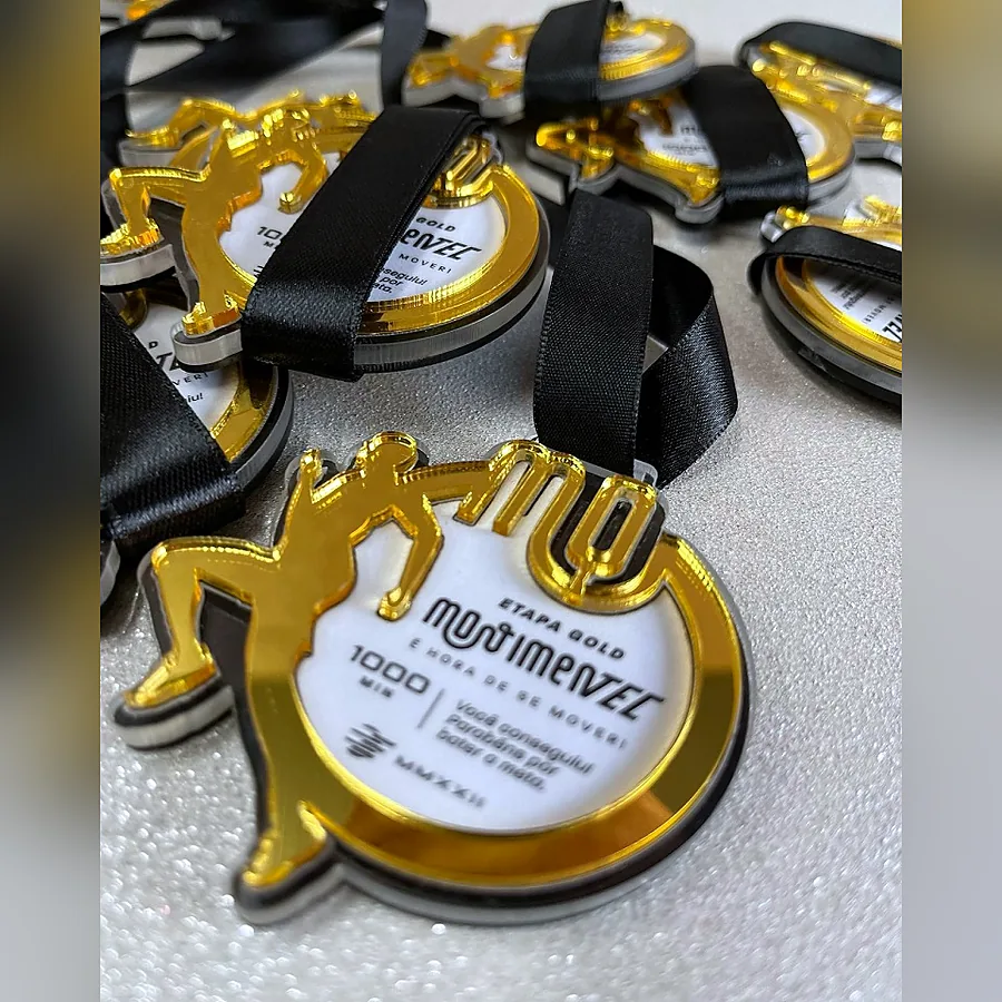 Medalhas personalizado La Bella Laser